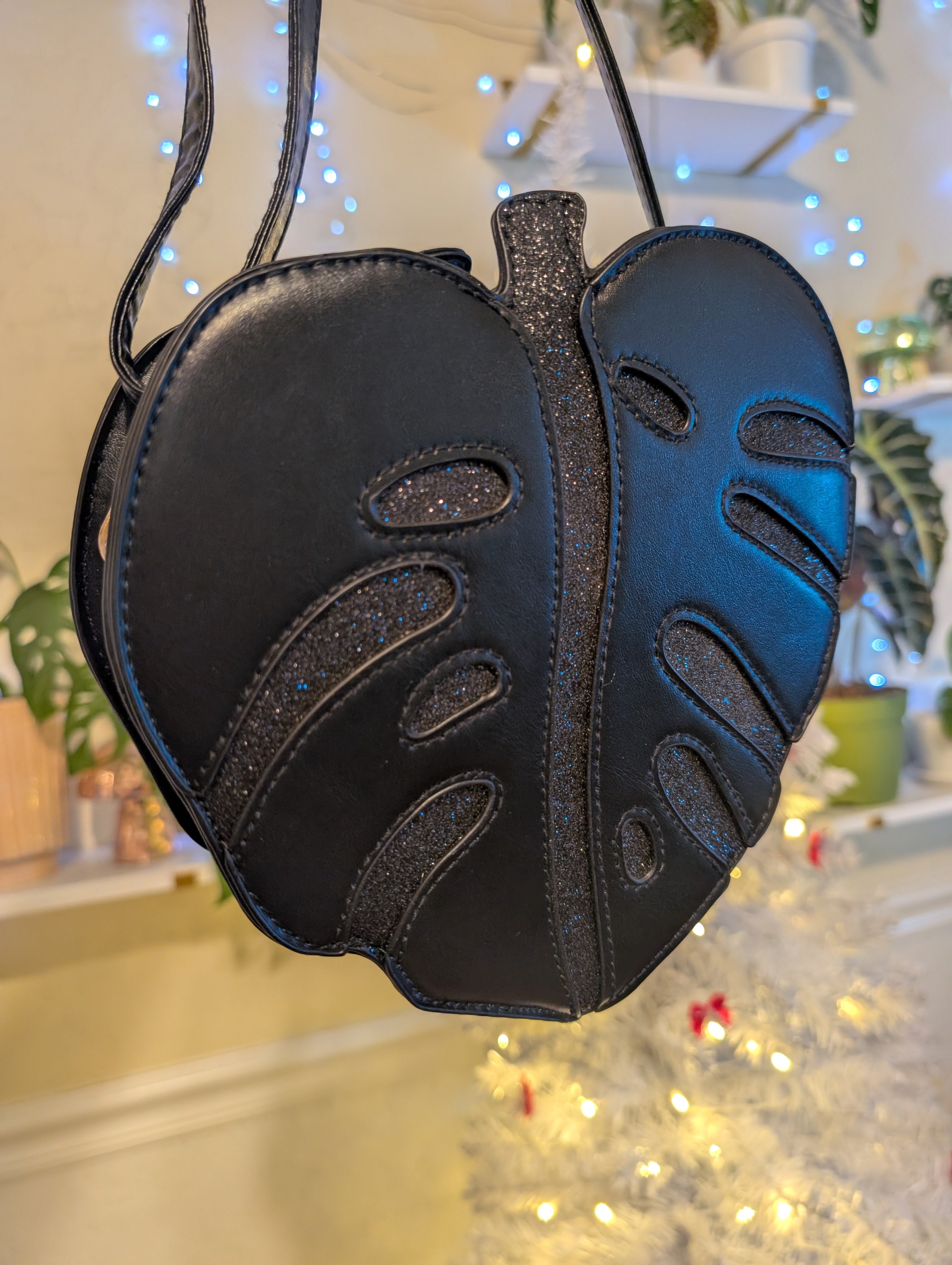 Monstera Leaf Sparkle Purse ✨ image 14
