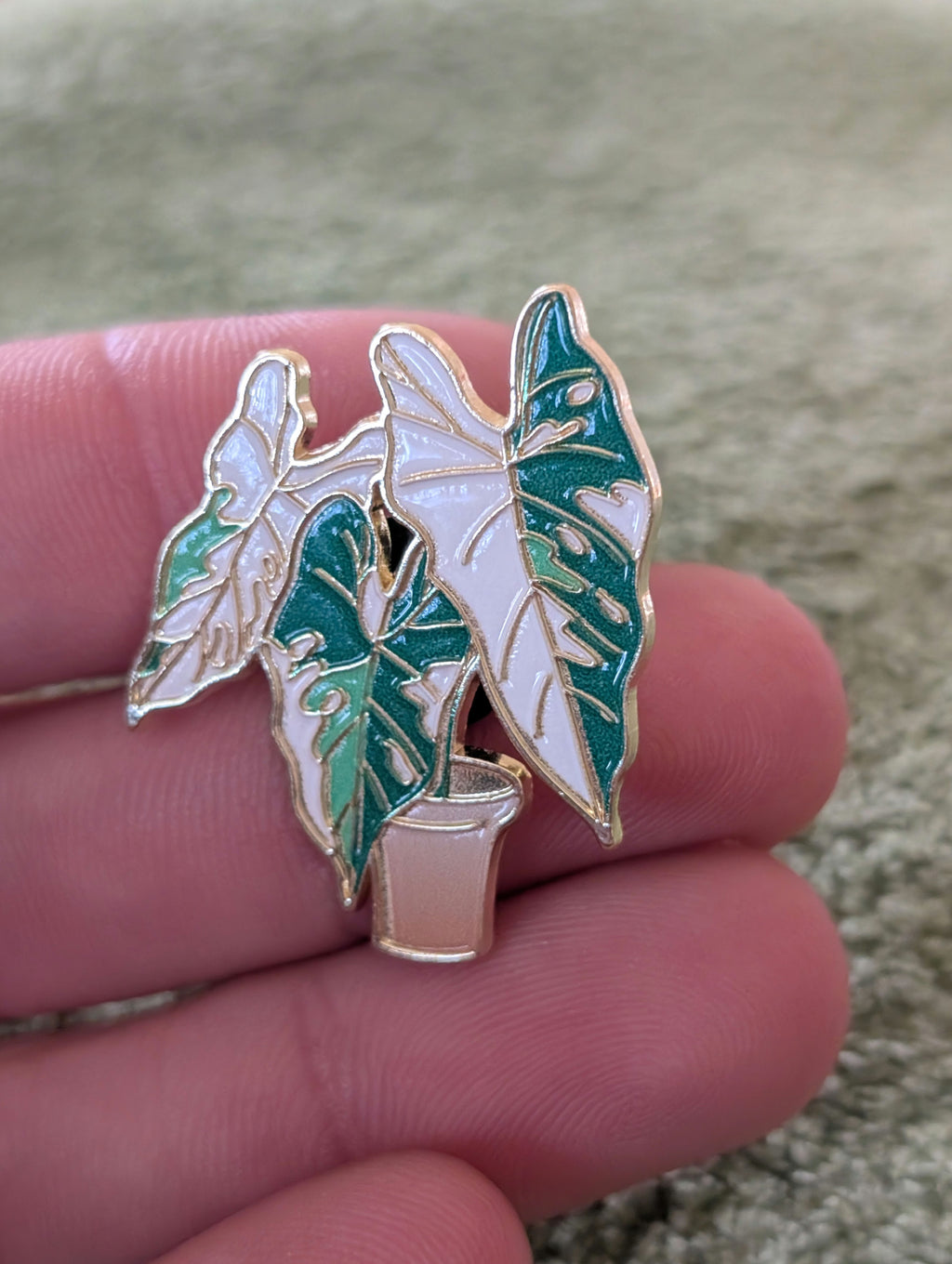 Luxe Leaves Enamel Pins image 2